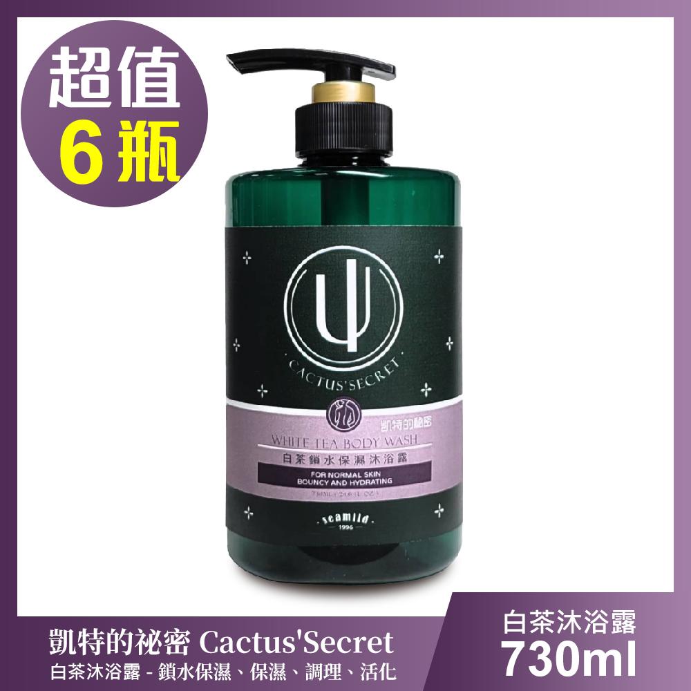 【清淨海】凱特的秘密 白茶鎖水保濕沐浴露-超值6瓶組(730ml/瓶)🌞90D007